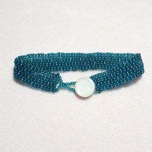 Handmade Teal Bracelet